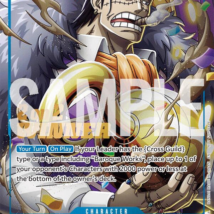 Crocodile (Store 2-on-2 Battle 2025 Winner) [One Piece Promotion Cards]