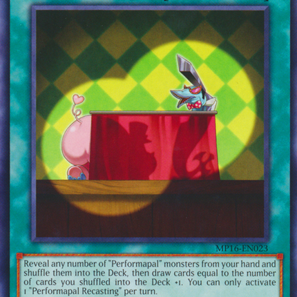 Performapal Recasting [MP16-EN023] Common