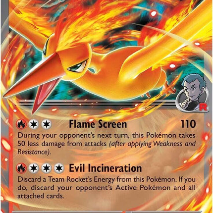 Team Rocket's Moltres ex (031/182) [Scarlet & Violet: Destined Rivals]