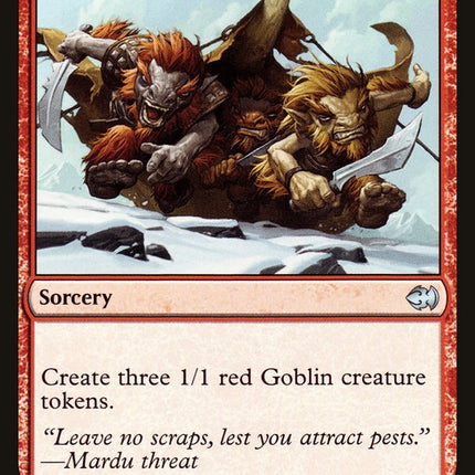 Hordeling Outburst [Duel Decks: Merfolk vs. Goblins]