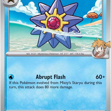 Misty's Starmie (047/182) [Scarlet & Violet: Destined Rivals]