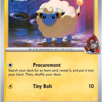 Team Rocket's Mareep (072/182) [Scarlet & Violet: Destined Rivals]
