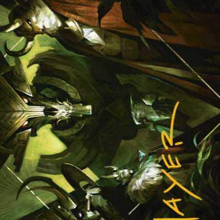 Meeting of the Five Art Card (Gold-Stamped Signature) [Streets of New Capenna Art Series]