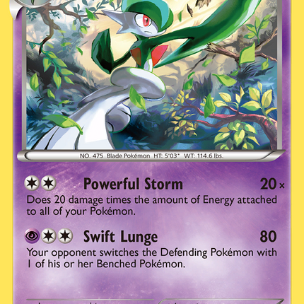 Gallade (61/135) [Black & White: Plasma Storm]