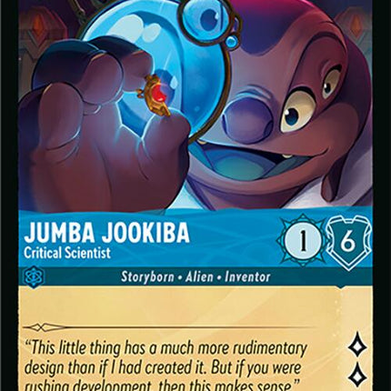 Jumba Jookiba - Critical Scientist (173/204) [Reign of Jafar]