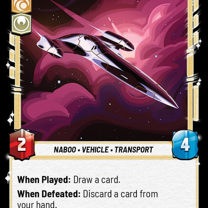 J-Type Nubian Starship (194/264) (194/264) [Legends of the Force]
