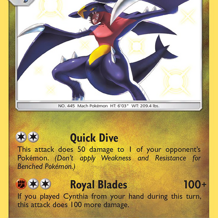 Garchomp (SV40/SV94) [Sun & Moon: Hidden Fates - Shiny Vault]