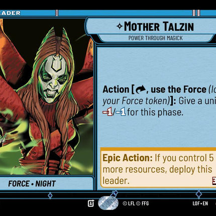Mother Talzin - Power Through Magick (002/264) (002/264) [Legends of the Force]