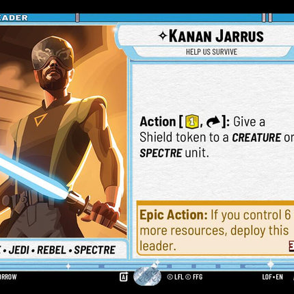 Kanan Jarrus - Help Us Survive (004/264) (004/264) [Legends of the Force]