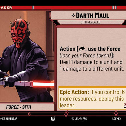 Darth Maul - Sith Revealed (009/264) (009/264) [Legends of the Force]