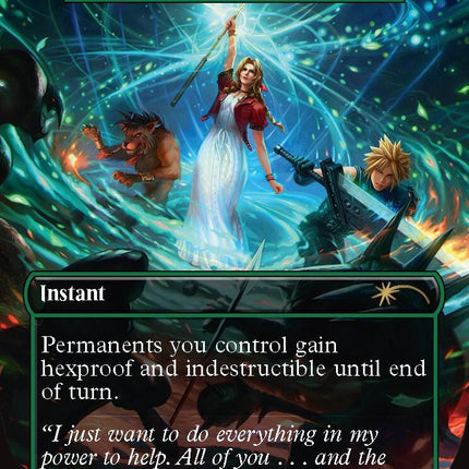 Aerith's Curaga Magic - Heroic Intervention [Secret Lair Drop Series]