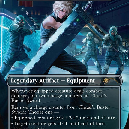 Cloud's Buster Sword - Umezawa's Jitte [Secret Lair Drop Series]