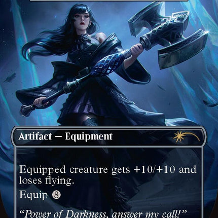 Gaia's Dark Hammer - Colossus Hammer [Secret Lair Drop Series]