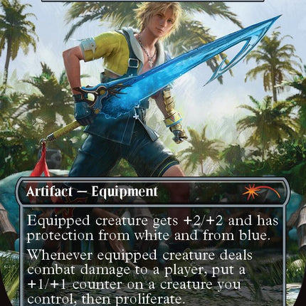 Tidus's Brotherhood Sword - Sword of Truth and Justice [Secret Lair Drop Series]