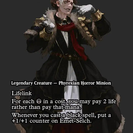 Emet-Selch, Ascian - K'rrik, Son of Yawgmoth (Showcase) [FINAL FANTASY : Through the Ages]