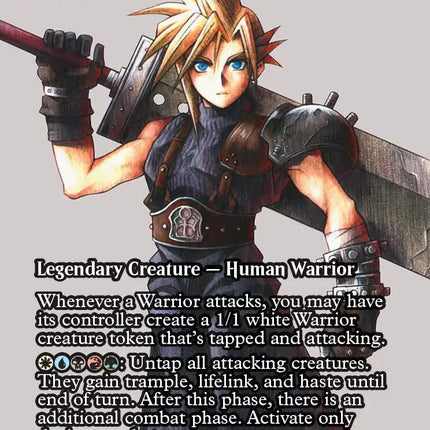 Cloud Strife - Najeela, the Blade-Blossom (Showcase) [FINAL FANTASY : Through the Ages]