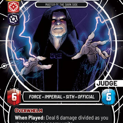 Emperor Palpatine (58) - Master of the Dark Side (58) [Judge Promos]