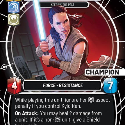 Rey (63) - Keeping the Past (Champion) (63) [Store Showdown Promos]