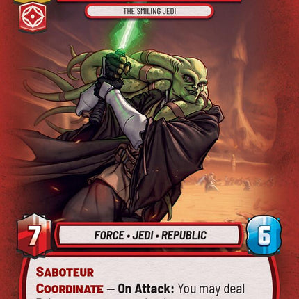 Kit Fisto (54) - The Smiling Jedi (54) [Store Showdown Promos]