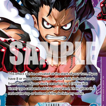 Monkey.D.Luffy (040) (Alternate Art) [A Fist of Divine Speed]
