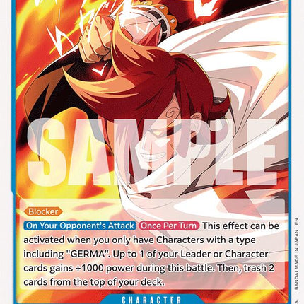 Vinsmoke Ichiji [A Fist of Divine Speed]