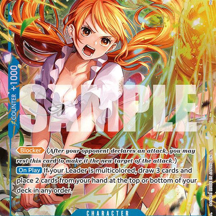 Nami (054) (Alternate Art) [A Fist of Divine Speed]