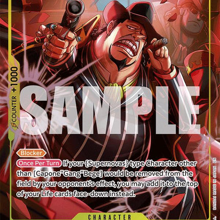 Capone"Gang"Bege (Alternate Art) [A Fist of Divine Speed]