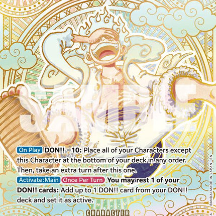 Monkey.D.Luffy (SP) (Gold) [A Fist of Divine Speed]