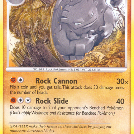 Graveler (51/123) [Diamond & Pearl: Mysterious Treasures]
