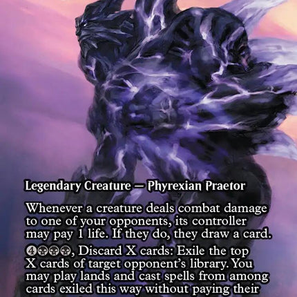 The Shadow Lord - Gix, Yawgmoth Praetor (Showcase) [FINAL FANTASY : Through the Ages]