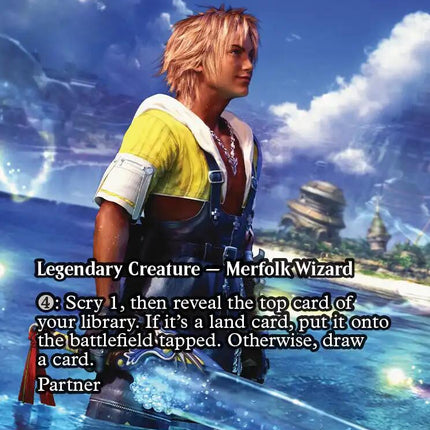 Tidus, Zanarkand Fayth - Thrasios, Triton Hero (Showcase) [FINAL FANTASY : Through the Ages]