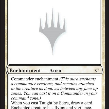 Taught by Serra [Unknown Event]