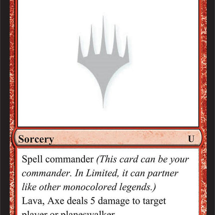 Lava, Axe [Mystery Booster]