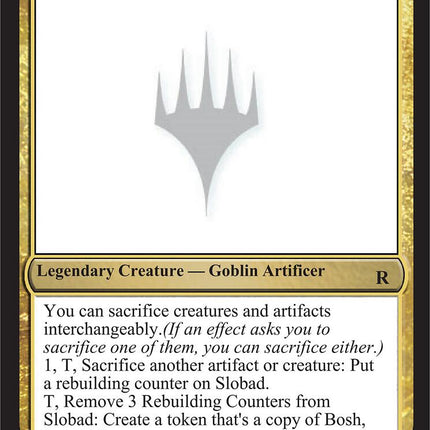 Slobad, Actually Just Fine [Mystery Booster]