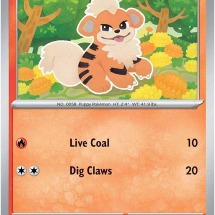 Growlithe (027/182) [Scarlet & Violet: Destined Rivals]