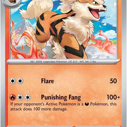 Arcanine (028/182) [Scarlet & Violet: Destined Rivals]