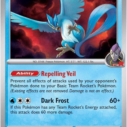 Team Rocket's Articuno (051/182) [Scarlet & Violet: Destined Rivals]