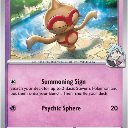 Steven's Baltoy (083/182) [Scarlet & Violet: Destined Rivals]