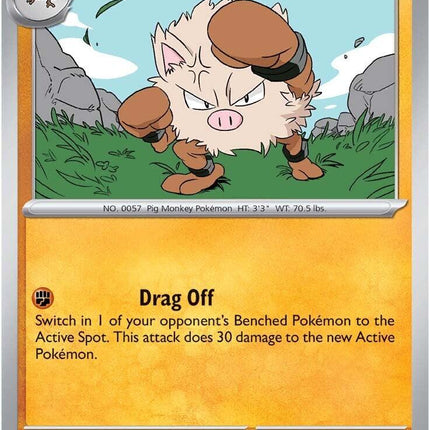 Primeape (091/182) [Scarlet & Violet: Destined Rivals]