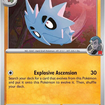 Team Rocket's Pupitar (095/182) [Scarlet & Violet: Destined Rivals]