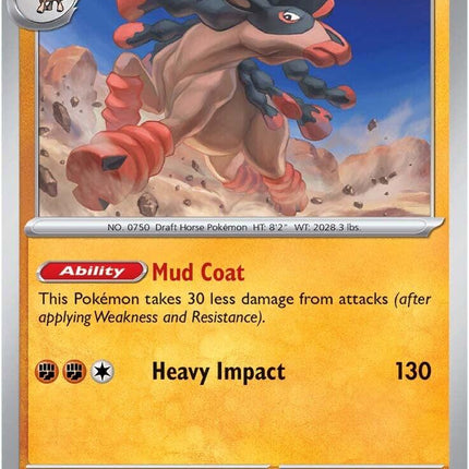 Mudsdale (108/182) [Scarlet & Violet: Destined Rivals]
