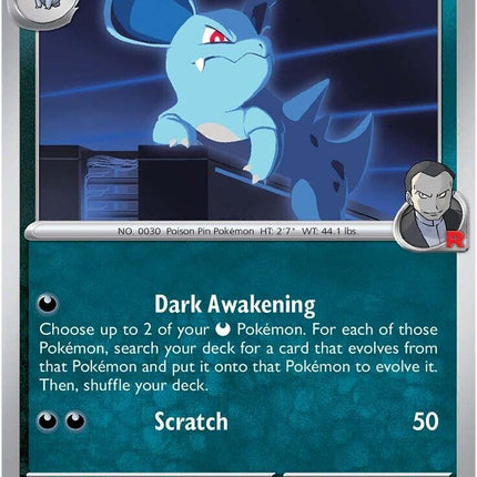 Team Rocket's Nidorina (115/182) [Scarlet & Violet: Destined Rivals]