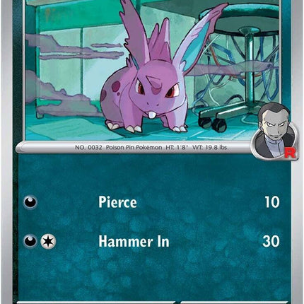 Team Rocket's Nidorand (117/182) [Scarlet & Violet: Destined Rivals]