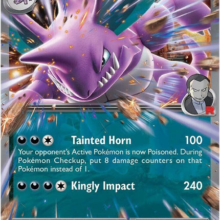 Team Rocket's Nidoking ex (119/182) [Scarlet & Violet: Destined Rivals]