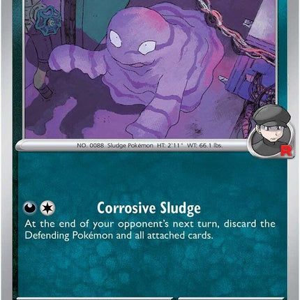 Team Rocket's Grimer (123/182) [Scarlet & Violet: Destined Rivals]
