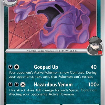 Team Rocket's Muk (124/182) [Scarlet & Violet: Destined Rivals]