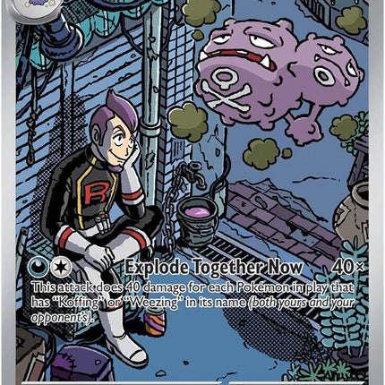 Team Rocket's Weezing (199/182) [Scarlet & Violet: Destined Rivals]
