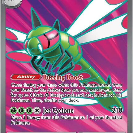 Yanmega ex (206/182) [Scarlet & Violet: Destined Rivals]