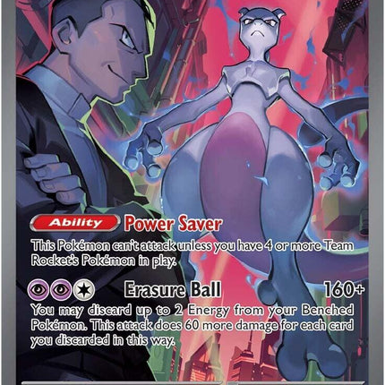 Team Rocket's Mewtwo ex (231/182) [Scarlet & Violet: Destined Rivals]