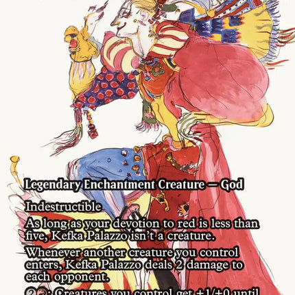 Kefka Palazzo - Purphoros, God of the Forge (Showcase) [FINAL FANTASY : Through the Ages]